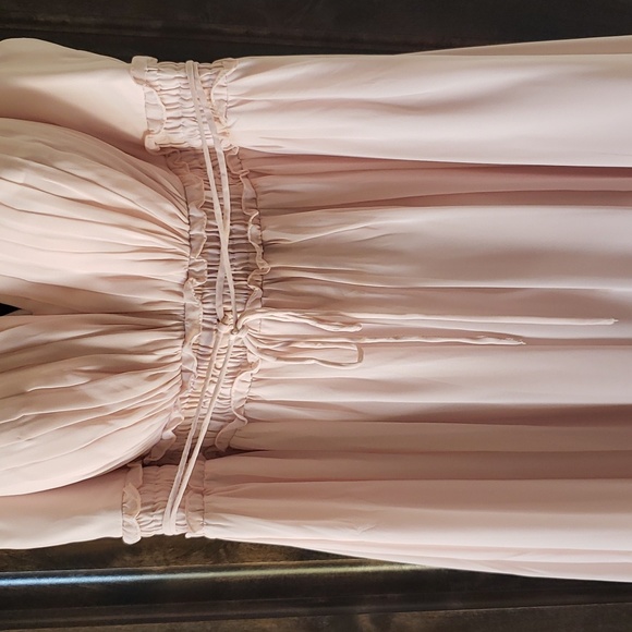 Azazie Kensington Bridesmaids Dress in Blushing Pink - Picture 7 of 14